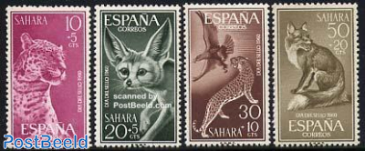 Animals, stamp day 4v