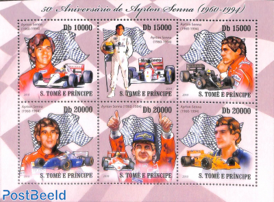 Ayrton Senna 6v m/s