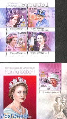 Queen Elizabeth II, 2 s/s