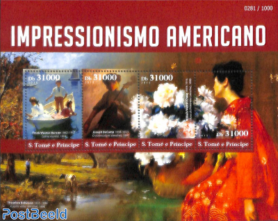 American impressionists 4v m/s