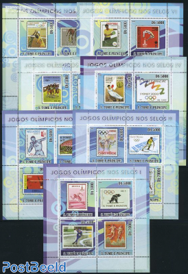 Olympic stamps 28v (7 m/s)
