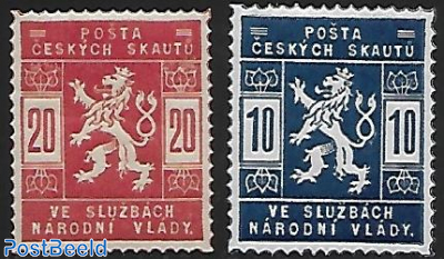 Scouting stamps (semi-official)