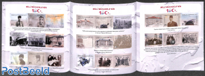 100 years National revolution foil booklet