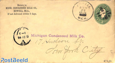 Envelope 2c, Mich. Condensed Milk Co.