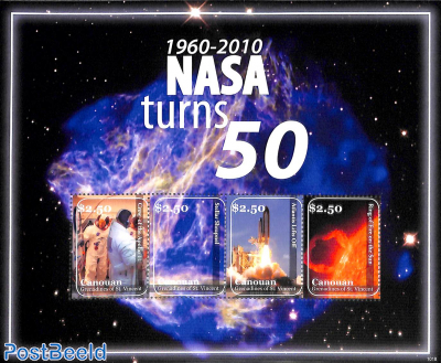 Canouan, NASA turns 50 4v m/s