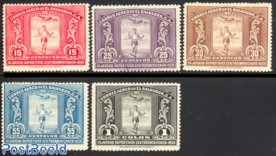 Central american games, Airmail 5v