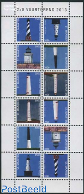 Lighthouses minisheet