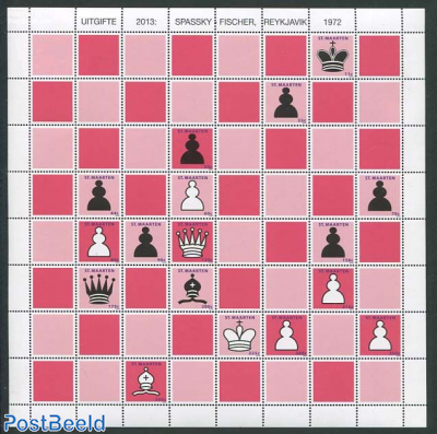 Chess, Spassky-Fischer 1972 17v m/s