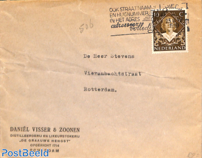Advertising cover
