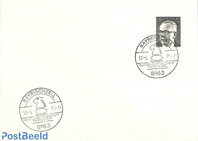 Cover with special postmark Chess