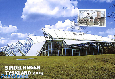Card with special cancellation Sindelfingen 2013