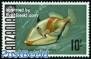 10Sh, Picasso fish, Stamp out of set