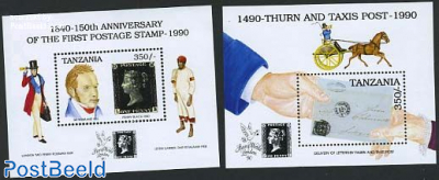 Stamp world London 2 s/s