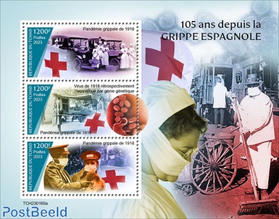 105 years  since the Spanish flu