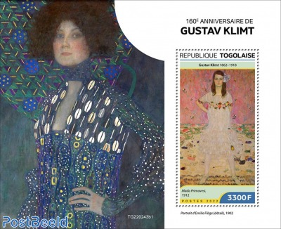 160th anniversary of Gustav Klimt