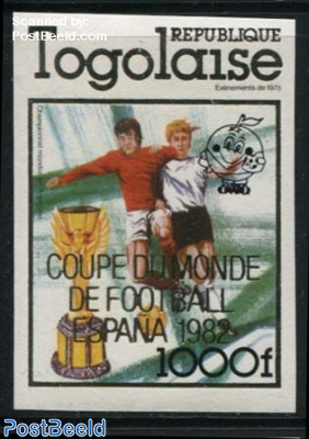 Worldcup football 1v, imperforated