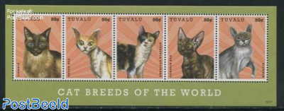 Cat breeds of the World 5v m/s