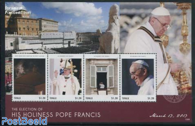 Pope Francis 4v m/s