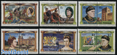 British kings & queens 6x2v [:] (Nui)