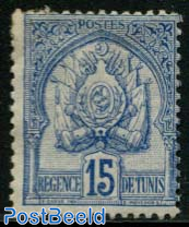 15c, stamp out of set, without gum