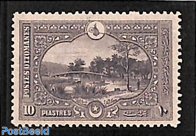 10 pia, Stamp out of set