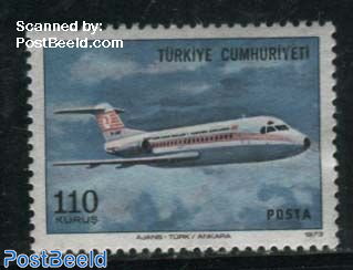Fokker F28, Stamp out of set