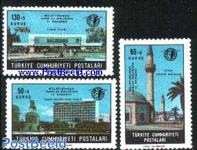 Stamp 1966 Turkey Izmir Exposition Congress 3v 1966 Collecting Stamps Postbeeld Online Stamp Shop Collecting