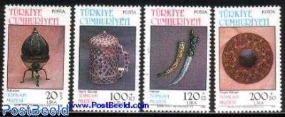 Topkapi Museum treasures 4v