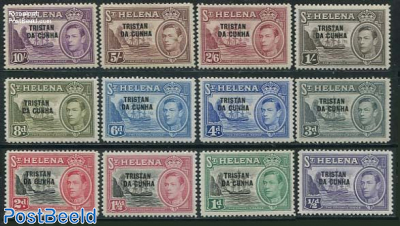 Definitives, overprint on St.Helena stamps 12v
