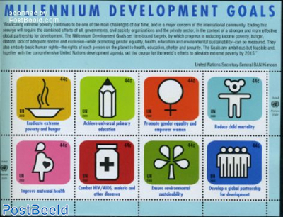 Millennium development goals 8v m/s