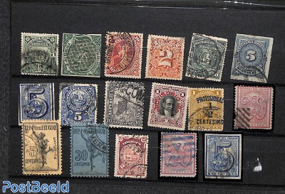 Lot classic stamps Uruguay 