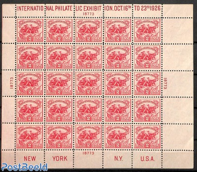 White Plains m/s MNH, small torn at perforation (10 perfs on top between 3rd and 4th stamp)