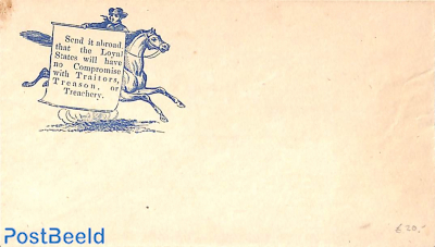 Civil war envelope, Send it abroad