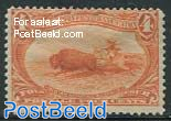 4c, Orange, Stamp out of set