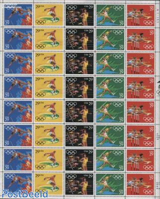 Olympic Games sheet