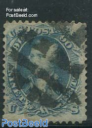 90c, Blue, used