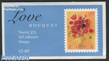 Love Bouquet foil booklet