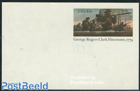 Postcard, George Rogers Clark