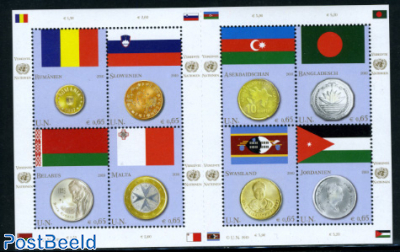 Flags & coins 8v m/s