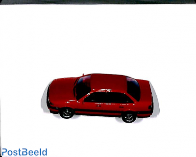 VW Passat, red
