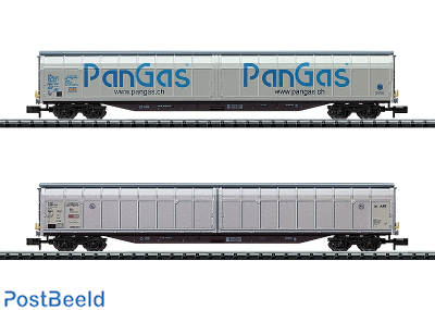 side opening freight car set, Pangas