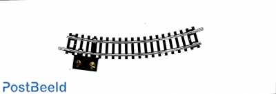 Curved connecting track