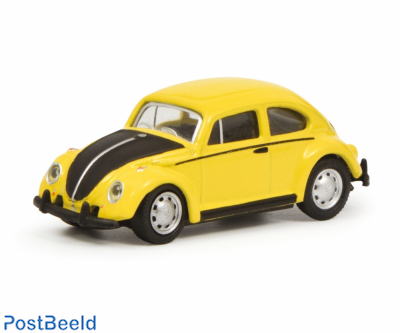 VW Beetle yellow/black 1:87