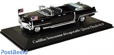 Cadillac limousine Queen Elizabeth II