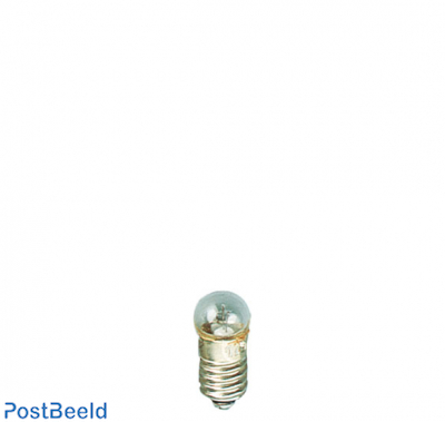 Spherical head-bulb, E 5.5, clear