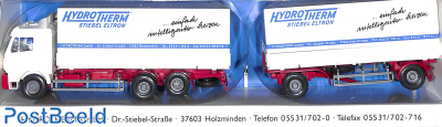 Hydrotherm truck with attachment