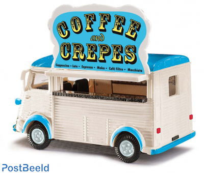 Citroën H, foodtruck, Crepes and Coffee