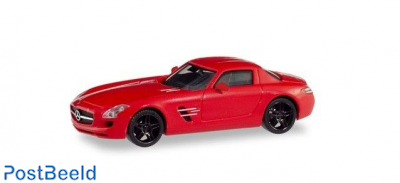 Mercedes-Benz SLS AMG - Red with Black Rims