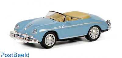 Porsche 356 A Speedster, blue