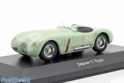 Jaguar C-type #50 Stirling Moss GP Reims 1952